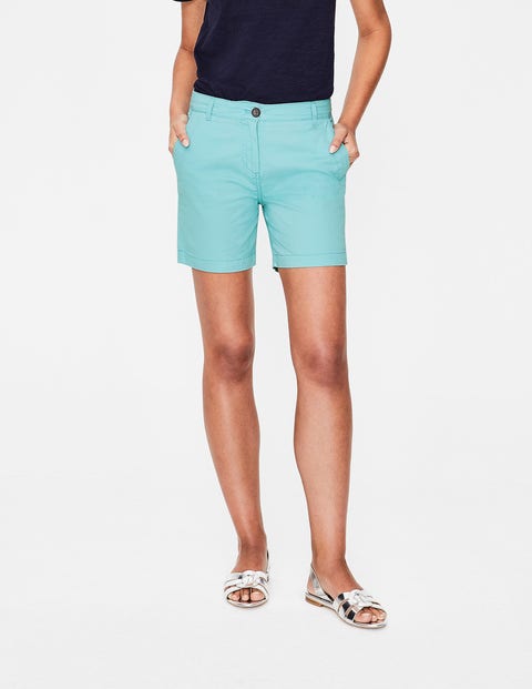 Helena Chino Shorts - Heron Blue Helena Chino Shorts - Heron Blue
