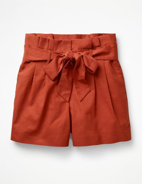 St Ives Paperbag Shorts - Conker St Ives Paperbag Shorts - Conker
