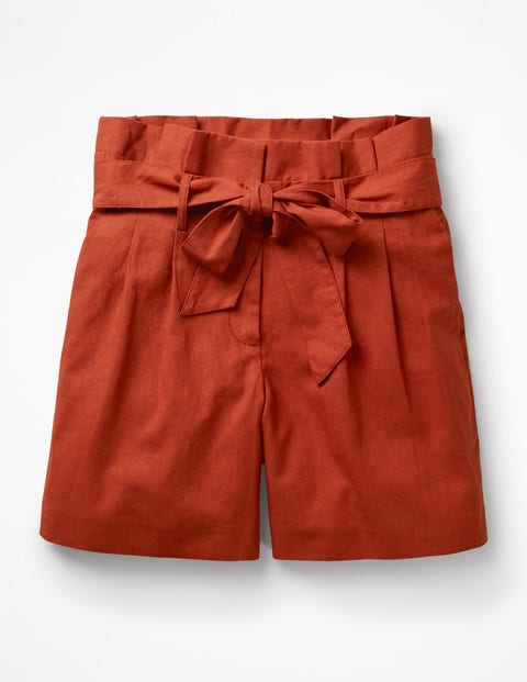 St Ives Paperbag Shorts - Conker St Ives Paperbag Shorts - Conker