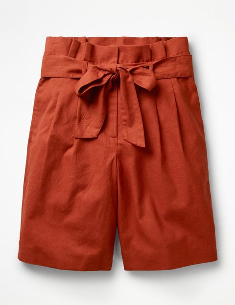 St Ives Paperbag Shorts - Conker St Ives Paperbag Shorts - Conker