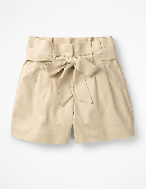 St. Ives Paperbag-Shorts - Ecru St. Ives Paperbag-Shorts - Ecru