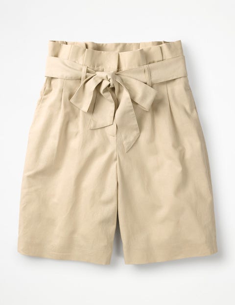 St. Ives Paperbag-Shorts - Ecru St. Ives Paperbag-Shorts - Ecru