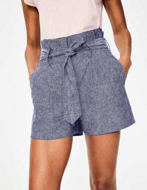St Ives Paperbag Shorts - Light Chambray St Ives Paperbag Shorts - Light Chambray