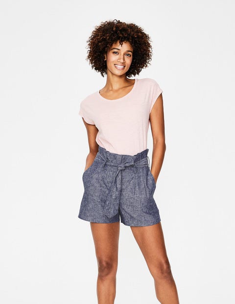 St Ives Paperbag Shorts - Light Chambray St Ives Paperbag Shorts - Light Chambray