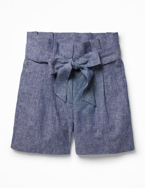 St Ives Paperbag Shorts - Light Chambray St Ives Paperbag Shorts - Light Chambray