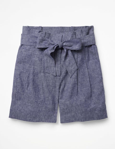 St Ives Paperbag Shorts - Light Chambray St Ives Paperbag Shorts - Light Chambray