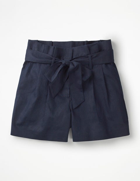 St Ives Paperbag Shorts - Navy St Ives Paperbag Shorts - Navy