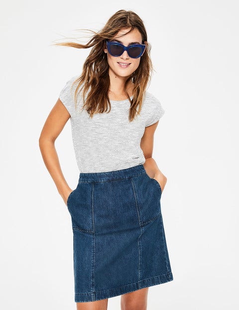 Helena Chino Skirt - Mid Vintage Helena Chino Skirt - Mid Vintage
