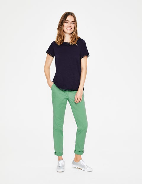Helena Chino Pants - Dusty Green Helena Chino Pants - Dusty Green