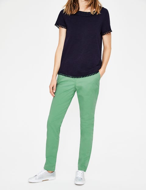 Helena Chino Pants - Dusty Green Helena Chino Pants - Dusty Green