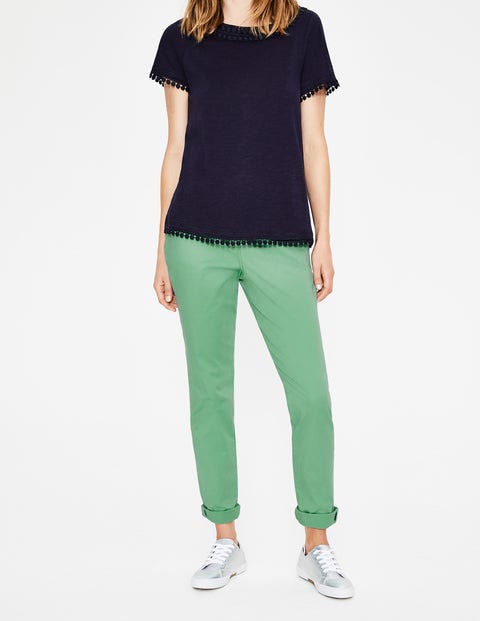 Helena Chino Pants - Dusty Green Helena Chino Pants - Dusty Green