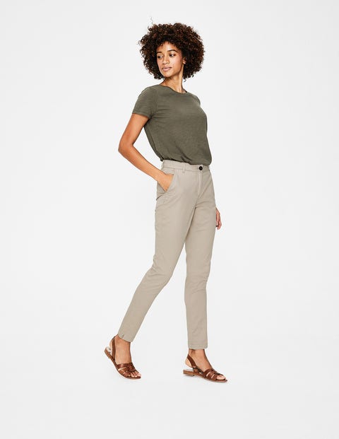 Helena Chino Pants - Soft Stone Helena Chino Pants - Soft Stone