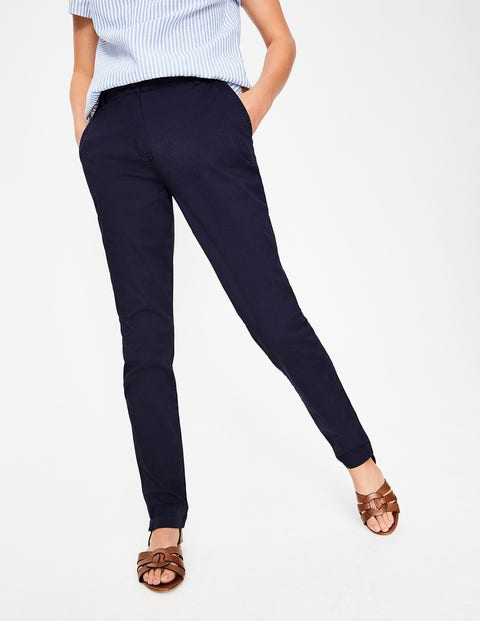 Helena Chino Trousers - Navy Helena Chino Trousers - Navy