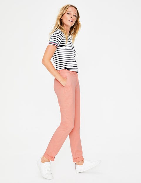 Helena Chino Pants - Chalky Pink Helena Chino Pants - Chalky Pink