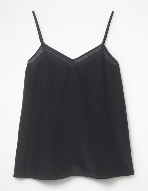 Silk Cami - Black Silk Cami - Black
