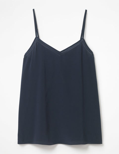 Silk Cami - Navy Silk Cami - Navy