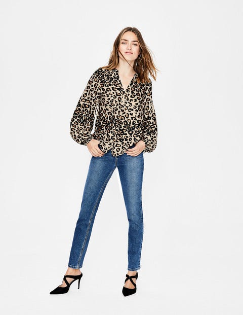 Harriet Blouse - Oatmeal, Wild Cat Harriet Blouse - Oatmeal, Wild Cat