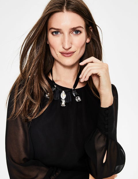 Robe Midi Alba - Noir Robe Midi Alba - Noir