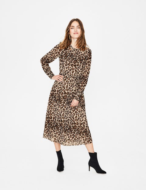 Alba Midi Dress - Oatmeal, Wild Cat Alba Midi Dress - Oatmeal, Wild Cat