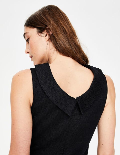 Seam Detail Martha Dress - Black Seam Detail Martha Dress - Black