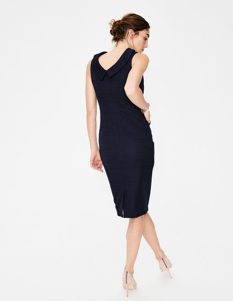 Seam Detail Martha Dress - Navy Seam Detail Martha Dress - Navy