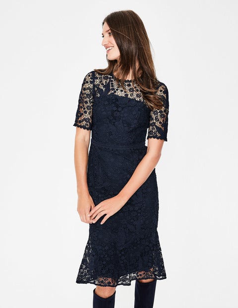 Bryony Spitzenkleid - Navy Bryony Spitzenkleid - Navy