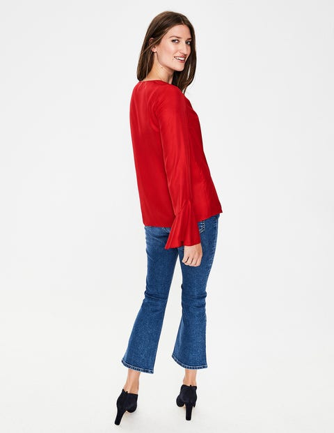 Lucie Top - Poinsettia Lucie Top - Poinsettia