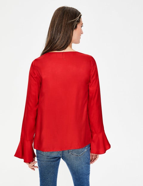 Lucie Top - Poinsettia Lucie Top - Poinsettia