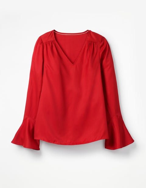Lucie Top - Poinsettia Lucie Top - Poinsettia