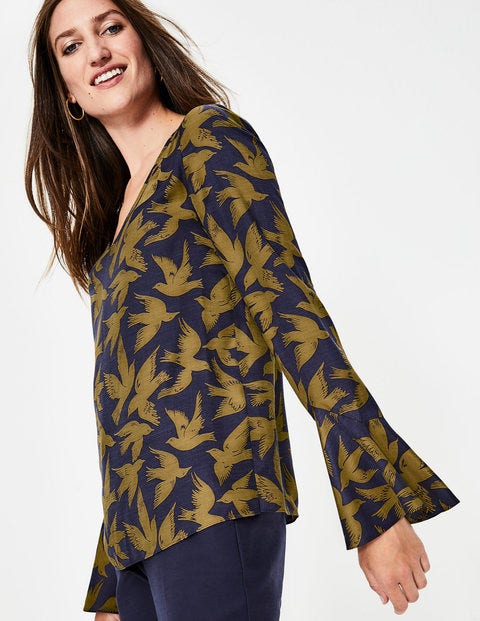Lucie Top - Trumpet, Swooping Birds Lucie Top - Trumpet, Swooping Birds