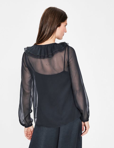 Frederica Top - Navy Frederica Top - Navy