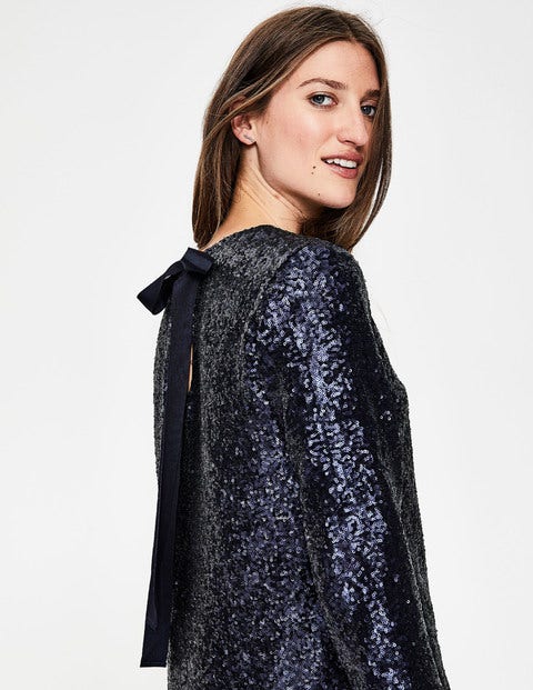 Emmy Sequin Top - Navy Emmy Sequin Top - Navy