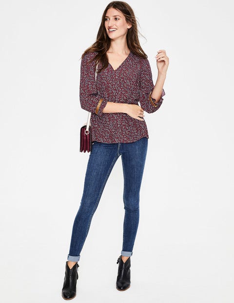 Winnie Top - Dark Burgundy, Twinkle Vine Winnie Top - Dark Burgundy, Twinkle Vine