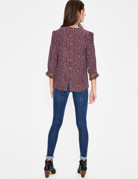 Winnie Top - Dark Burgundy, Twinkle Vine Winnie Top - Dark Burgundy, Twinkle Vine