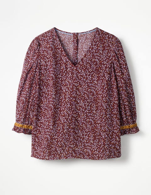 Winnie Top - Dark Burgundy, Twinkle Vine Winnie Top - Dark Burgundy, Twinkle Vine