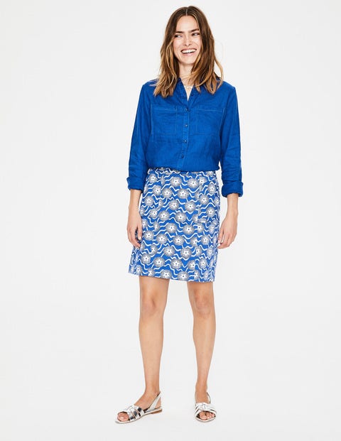 Linen Shirt - Cobalt Linen Shirt - Cobalt