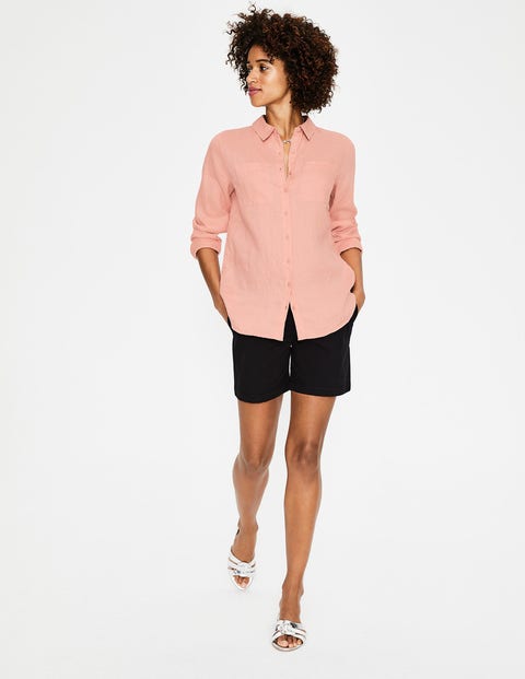 Linen Shirt - Chalky Pink Linen Shirt - Chalky Pink
