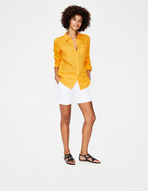 Linen Shirt - Happy Linen Shirt - Happy
