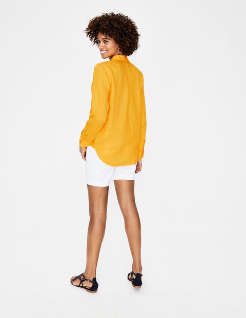 Linen Shirt - Happy Linen Shirt - Happy