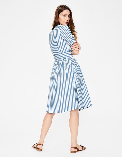 Anastasia Shirt Dress - Blue Stripe Anastasia Shirt Dress - Blue Stripe