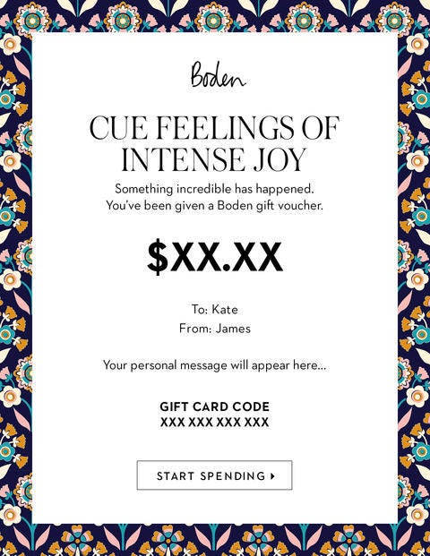 E Gift Voucher - Bloom E Gift Voucher - Bloom