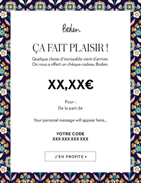 E-Cartes Cadeaux - Bloom E-Cartes Cadeaux - Bloom