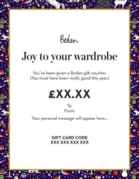 E Gift Voucher - Blue Family Festive E Gift Voucher - Blue Family Festive