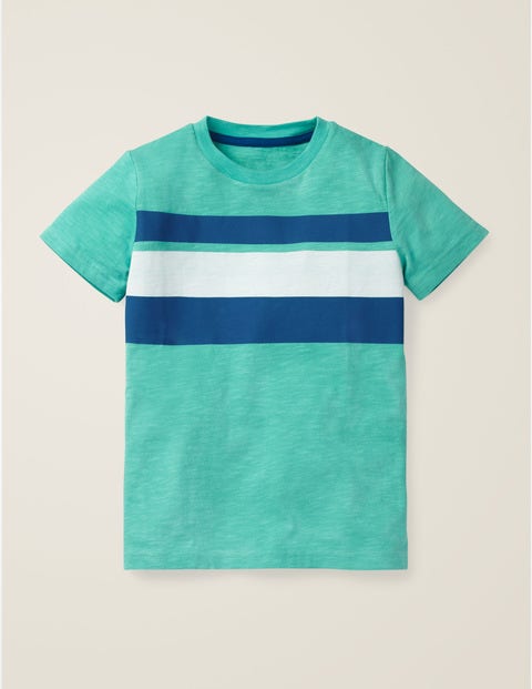 Slub Washed T-Shirt - Sea Breeze Blue/Duke Blue Slub Washed T-Shirt - Sea Breeze Blue/Duke Blue