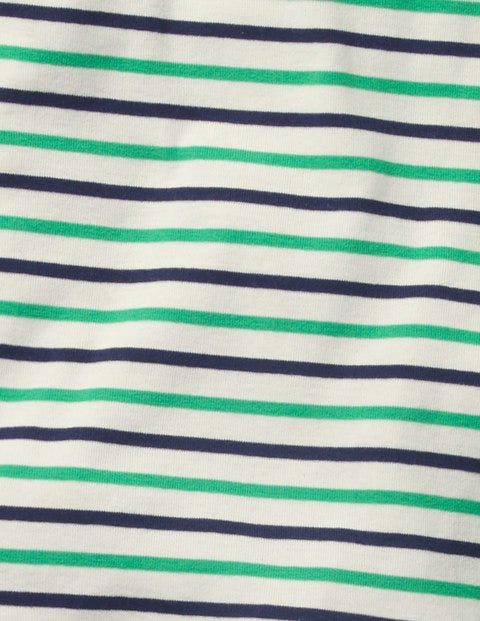 Pyjama Rayé Confortable - Écru/vert astro Pyjama Rayé Confortable - Écru/vert astro