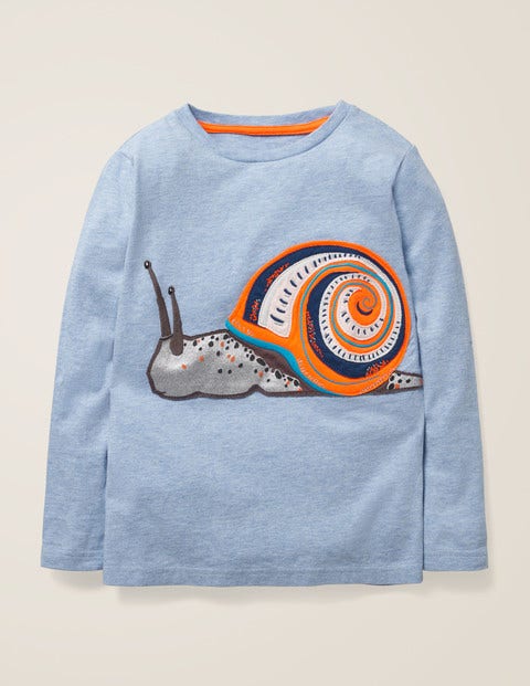 Awesome Animal T-Shirt - Provence Blue Snail Awesome Animal T-Shirt - Provence Blue Snail