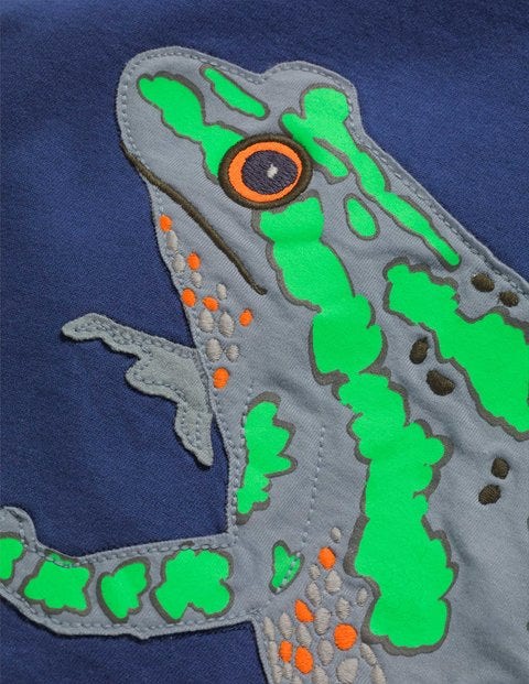 Awesome Animal T-Shirt - Starboard Blue Frog Awesome Animal T-Shirt - Starboard Blue Frog