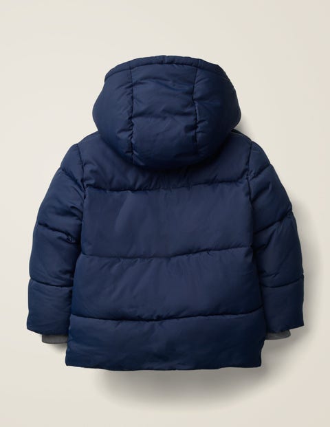 Shower Resistant Padded Jacket - College Blue Shower Resistant Padded Jacket - College Blue