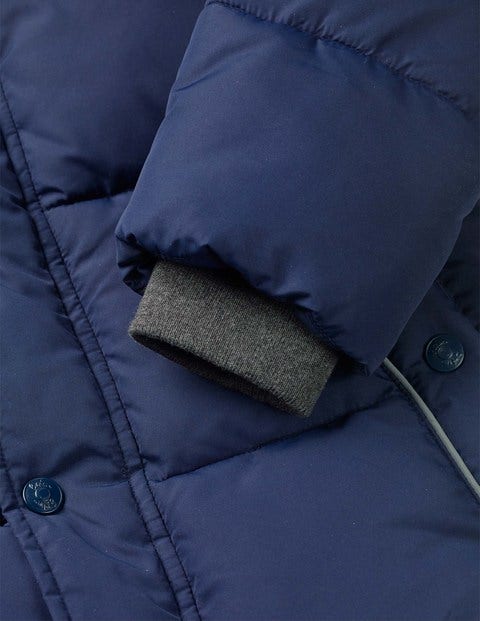 Shower Resistant Padded Jacket - College Blue Shower Resistant Padded Jacket - College Blue