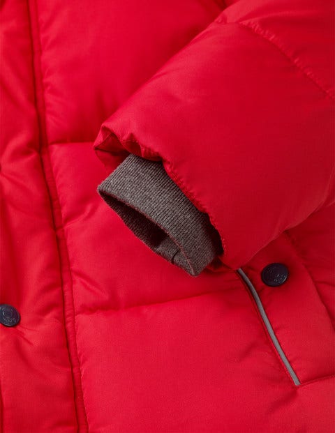 Shower Resistant Padded Jacket - Rockabilly Red/Stormy Blue Shower Resistant Padded Jacket - Rockabilly Red/Stormy Blue
